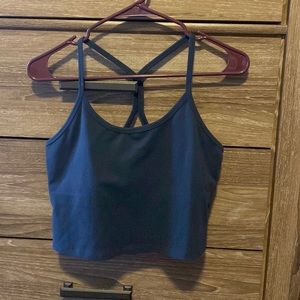 Beyond Yoga Crop Top With Built In Shelf Bra